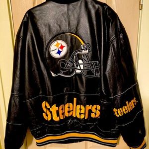 Official NFL merchandise mens leather jacket